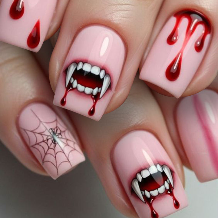 Creative Halloween Themed Nail Art Set Bowlift
