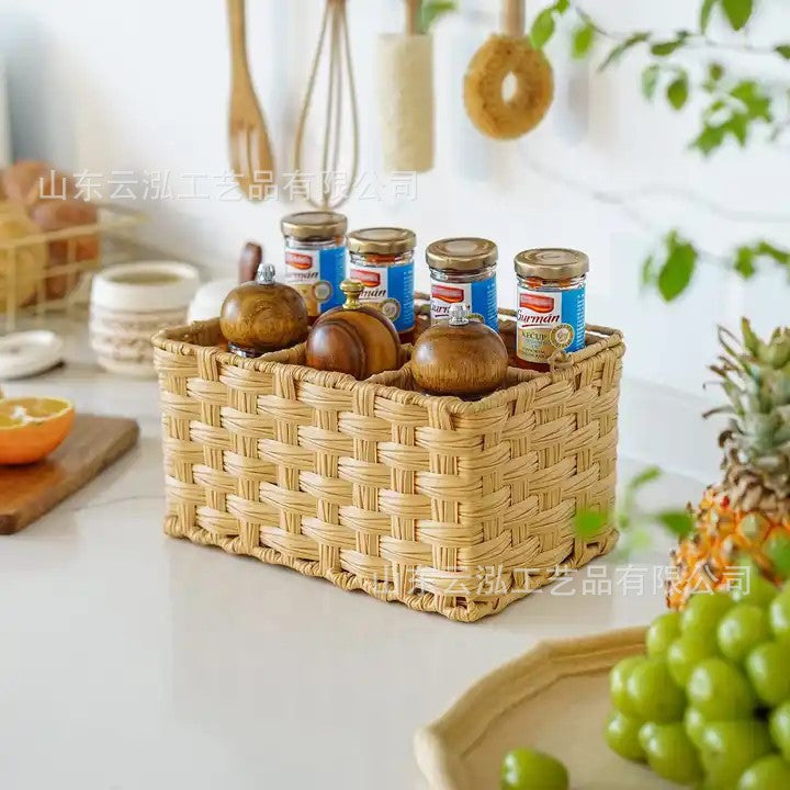Woven Storage Basket Bowlift