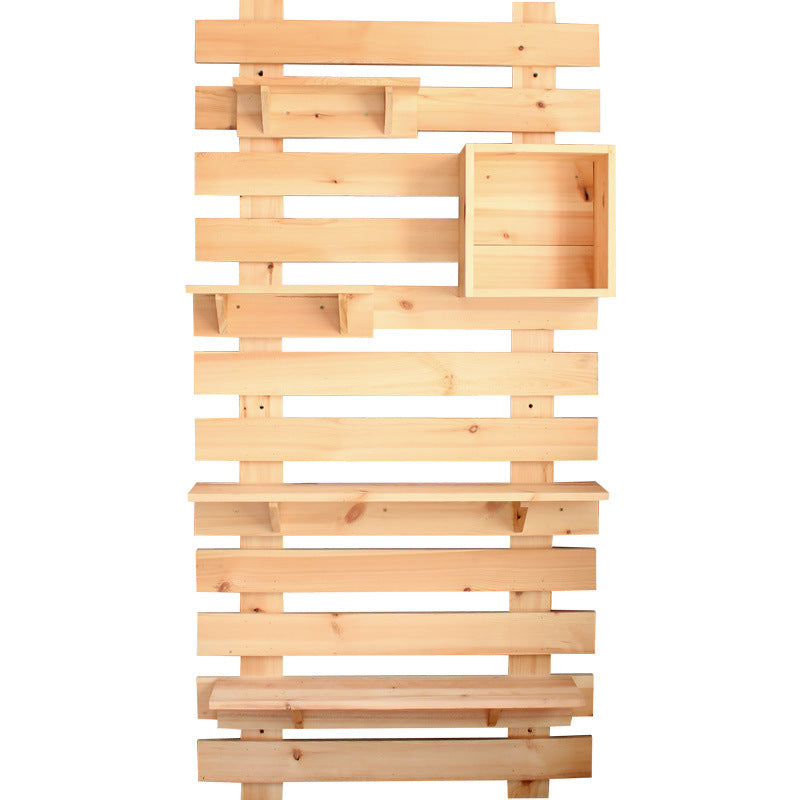Wall shelf made of high-quality wood Bowlift