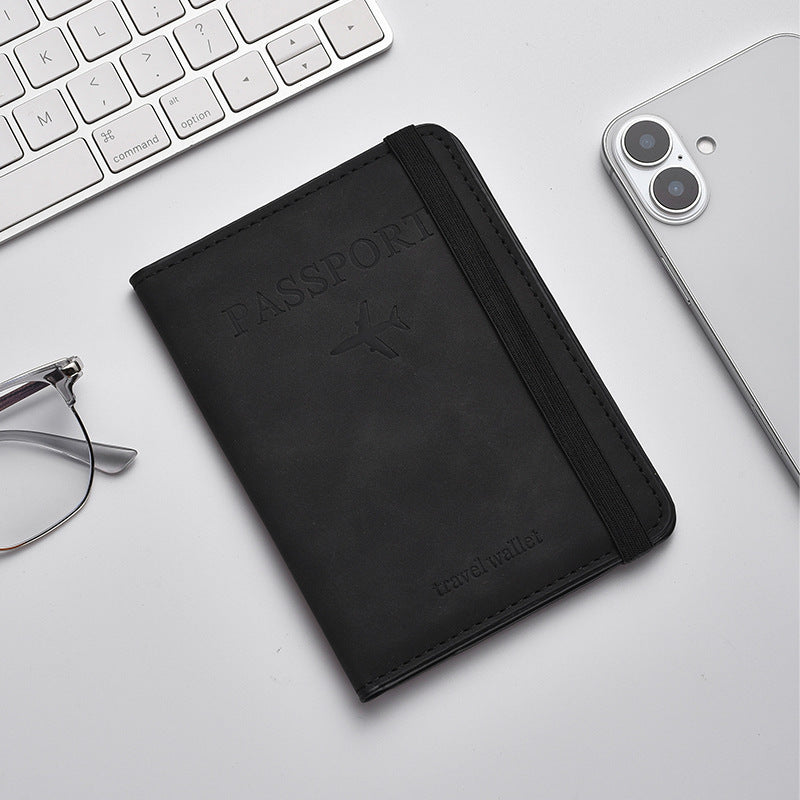 Leather Passport Holder Wallet Bowlift