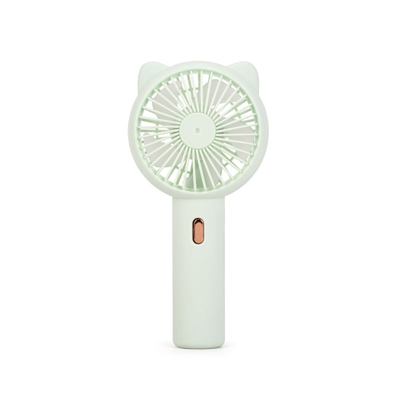 Women Portable Hand Fan in Cute Cat Design Bowlift