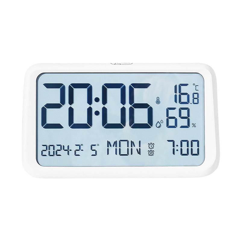 Digital alarm clock with temperature and humidity display Bowlift