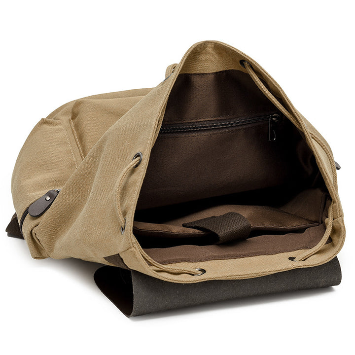Vintage Canvas Rucksack Bowlift