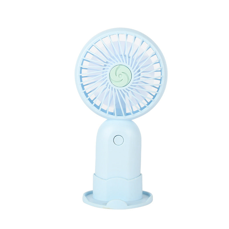 Unisex Portable Hand Fan with Ergonomic Design and USB Connection Bowlift