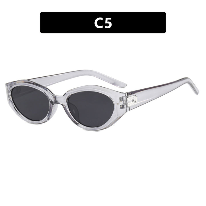 Women's Cat-Eye Sunglasses with Elegant Plastic Frame Bowlift