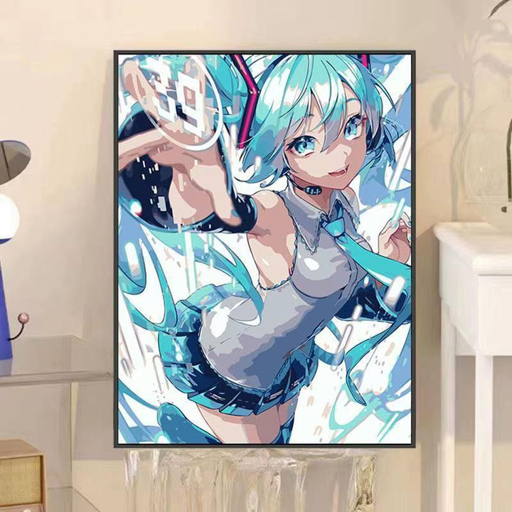 Anime-Inspired Decorative Wall Art Bowlift