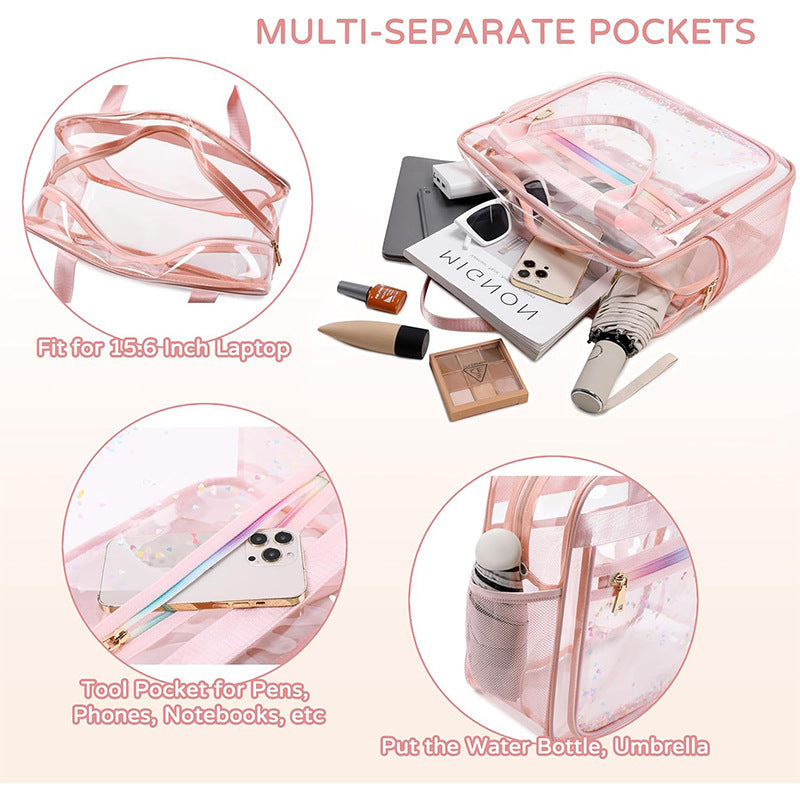Transparent Multifunctional Carrying Bag Bowlift