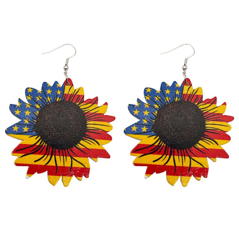 BowLift | Sunflower Flag Earrings