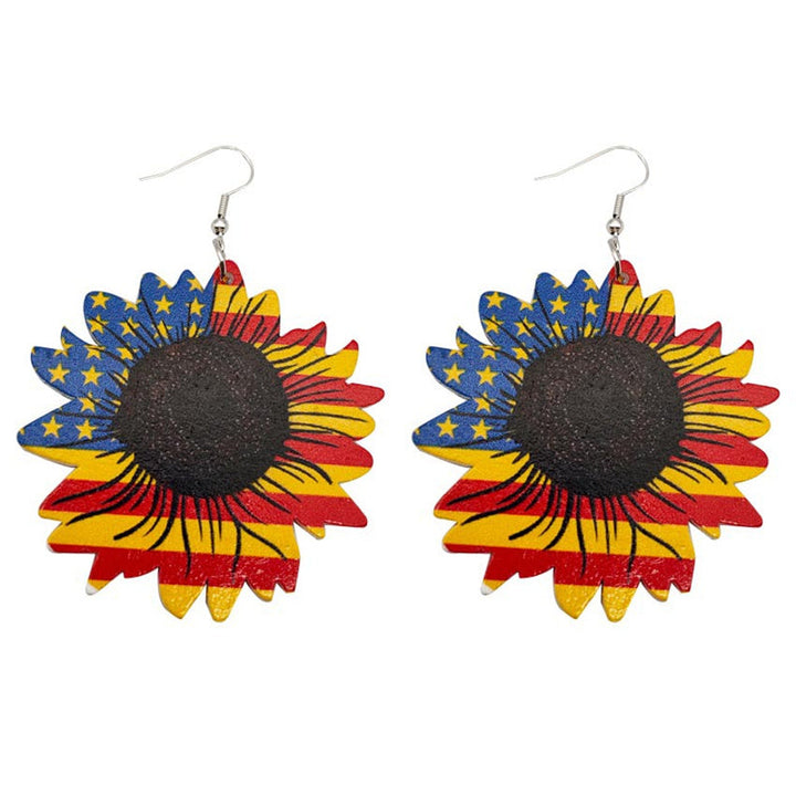 BowLift | Sunflower Flag Earrings