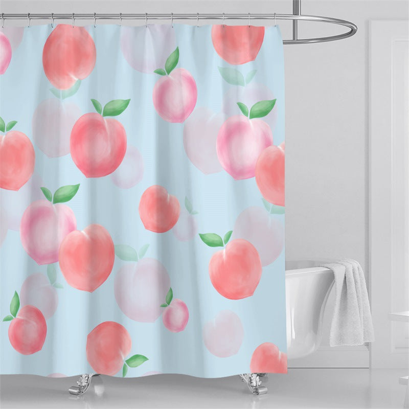 Decorative Shower Curtain Bowlift