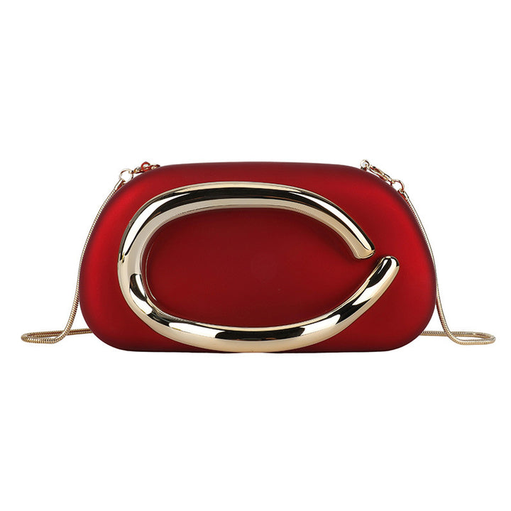 Chic Sculpted Crossbody Handbag Bowlift