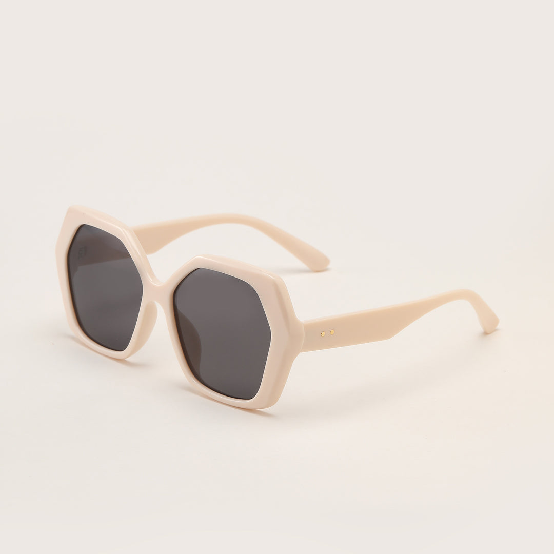 Women's geometric sunglasses with eye-catching design Bowlift