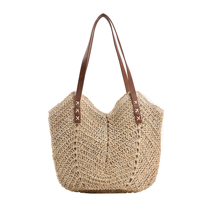 Stylish Woven Tote Bag Bowlift