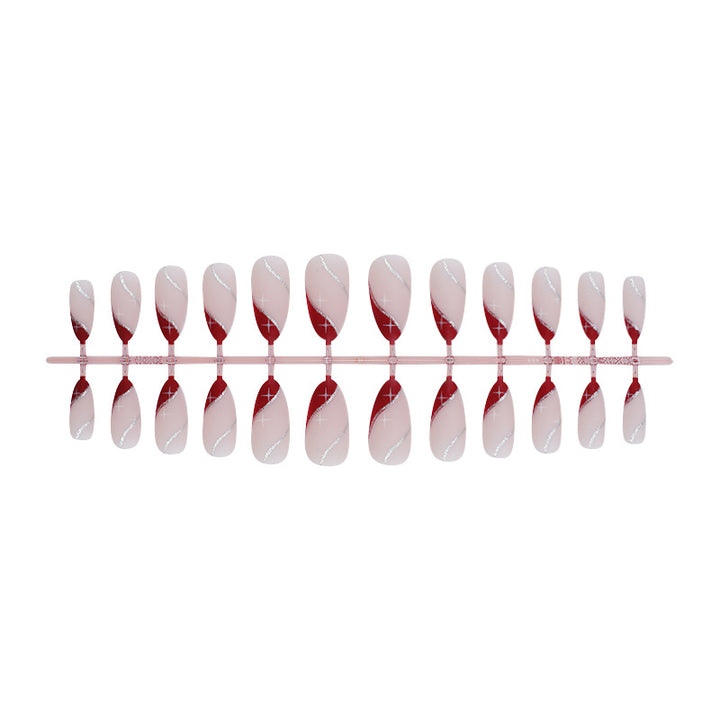Artistic Gradient Press-On Nail Set Bowlift