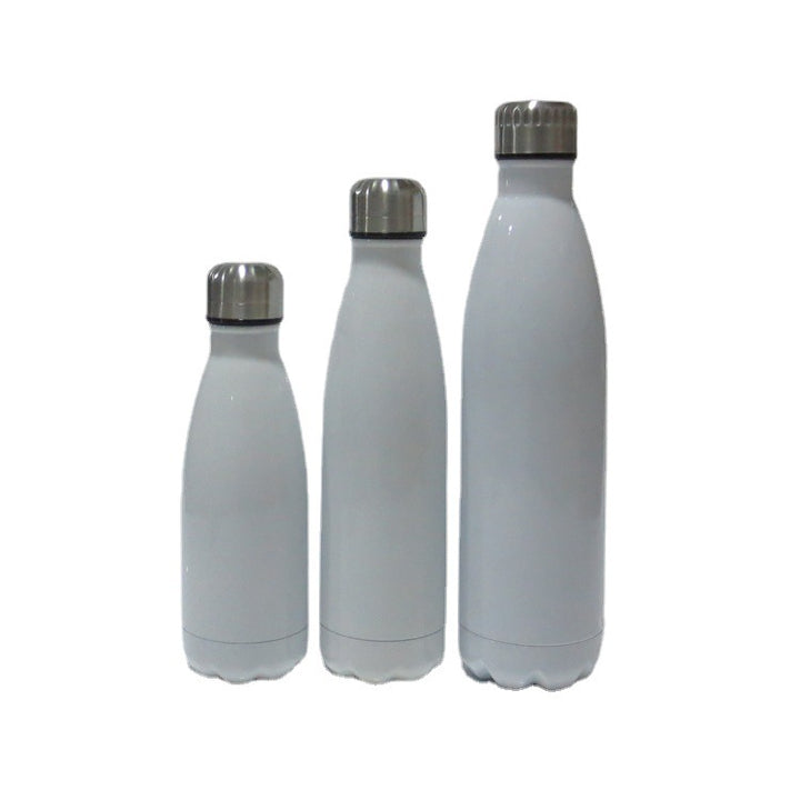 Ladies stainless steel insulated bottle with innovative grip surface Bowlift