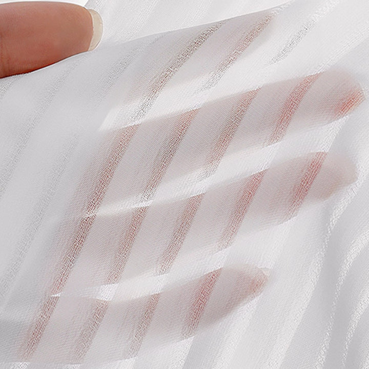 Sheer Pleated Window Curtain