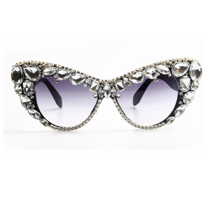 Women's designer sunglasses with sparkling crystal embellishments Bowlift