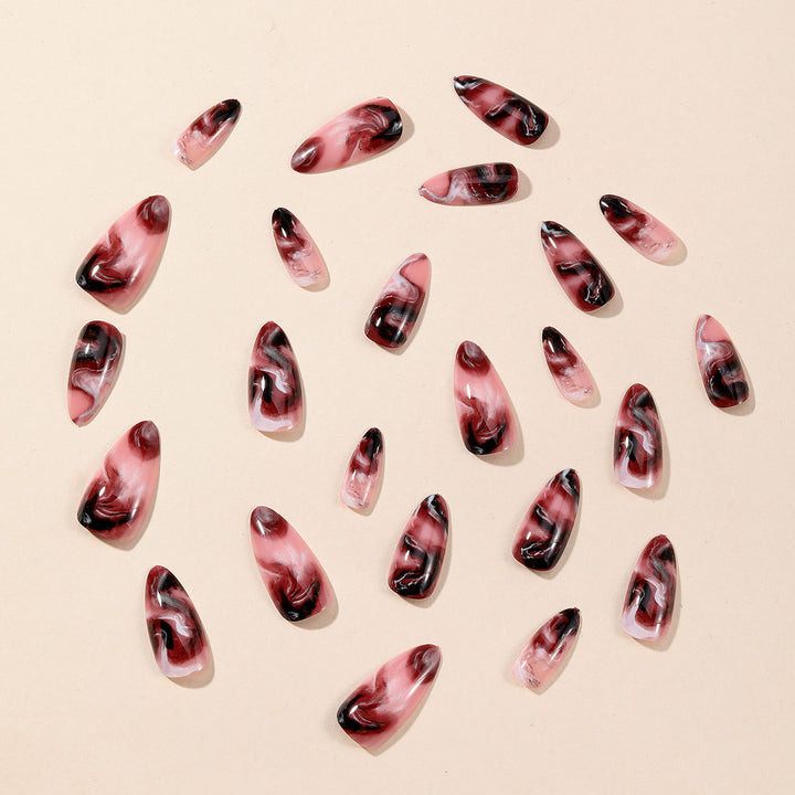 Artistic Gel Nail Design Bowlift
