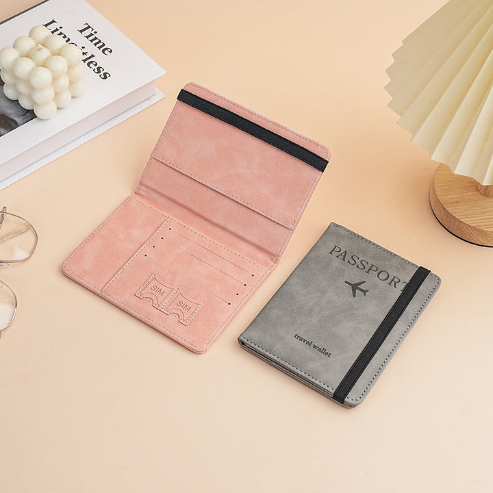 Premium Leather Passport Holder