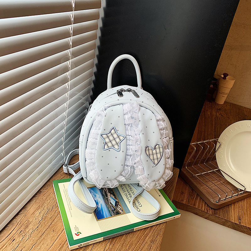 Cute backpack with detailed bunny ears applique Bowlift