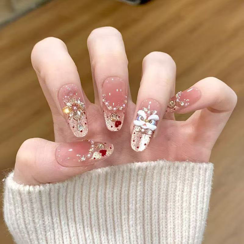 Luxury Decorative Press-On Nails Bowlift