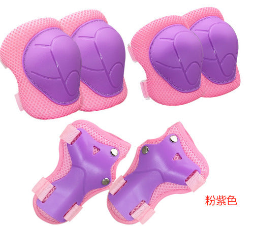 Protective Skate Pad Set with Breathable Mesh Knee Elbow Wrist Guards Bowlift