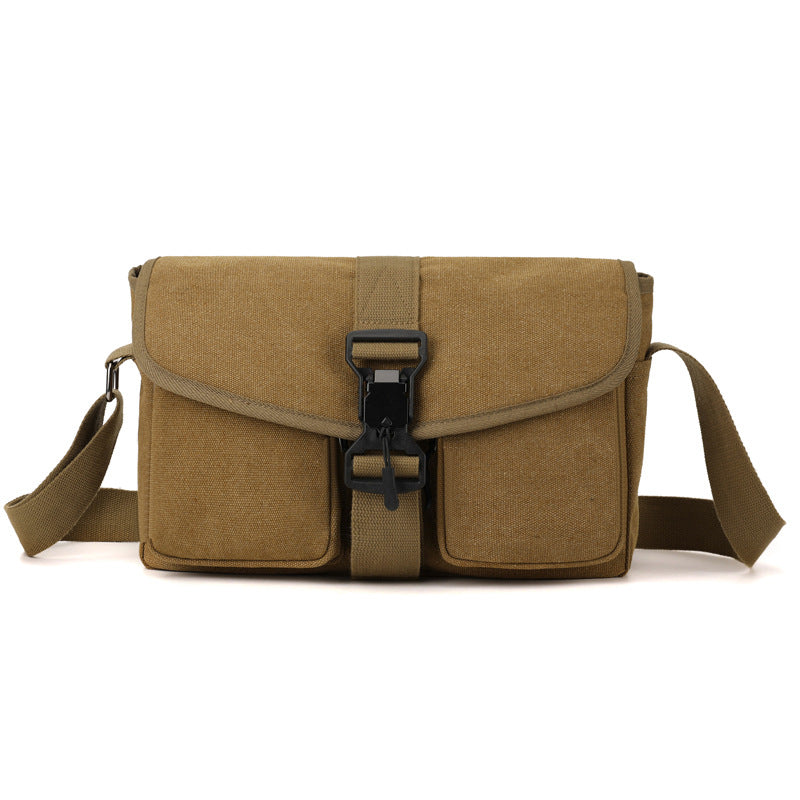 Versatile Canvas Crossbody Bag Bowlift