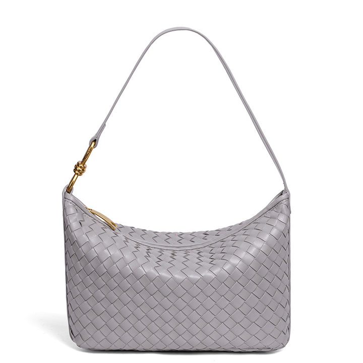 Textured Braided Handbag Bowlift