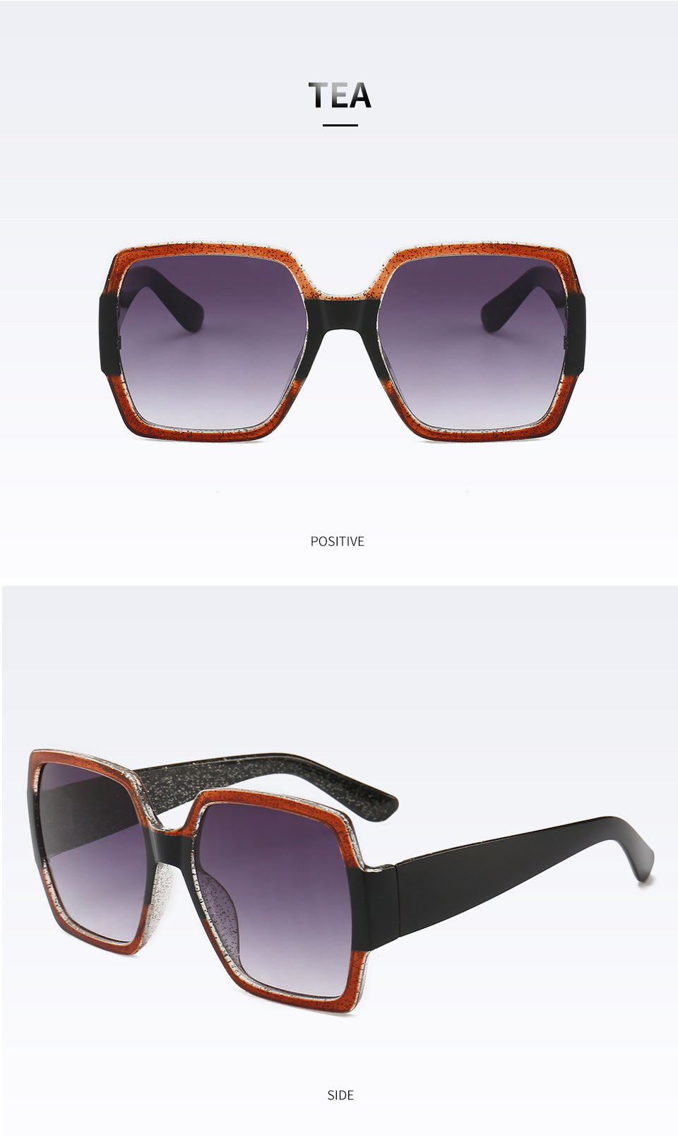 Sparkling Geometric Frame Sunglasses Bowlift