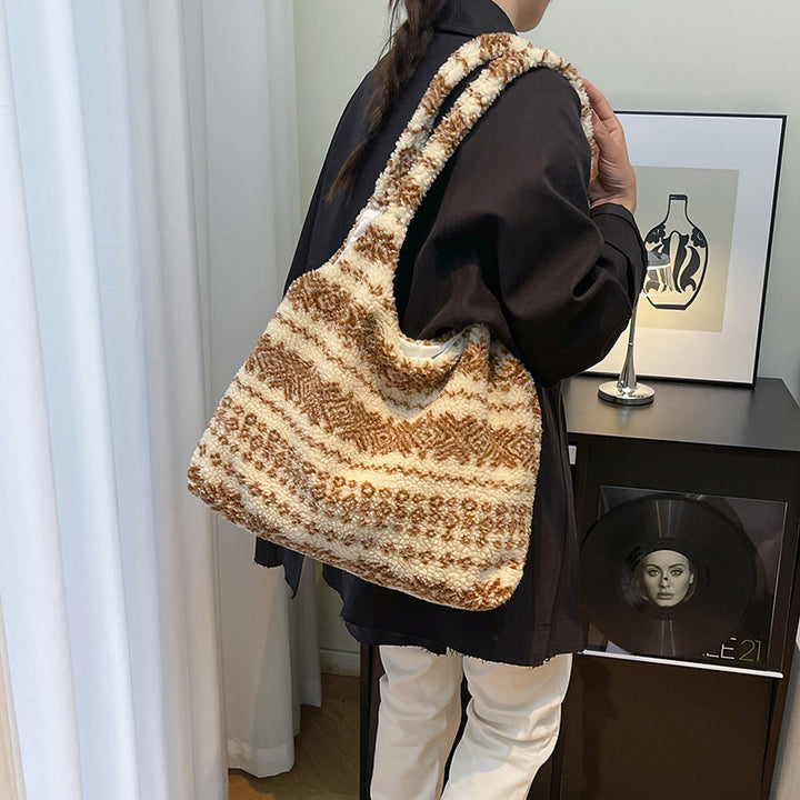 WoBohemian Knit Hobo Bag Bowlift