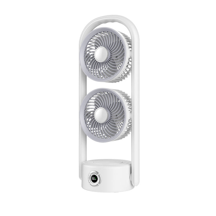 Ladies Portable Double Fan Bowlift