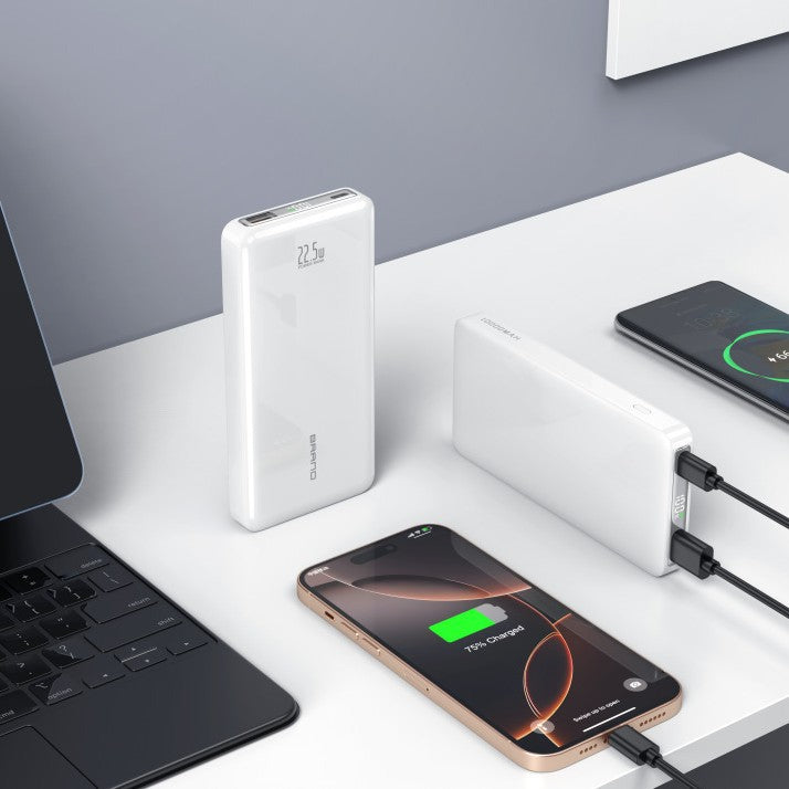 Portable fast charging power bank with integrated LED display Bowlift