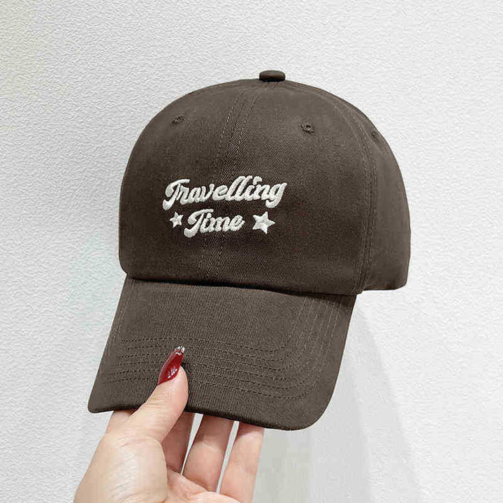 Women's Embroidered Casual Baseball Cap Bowlift