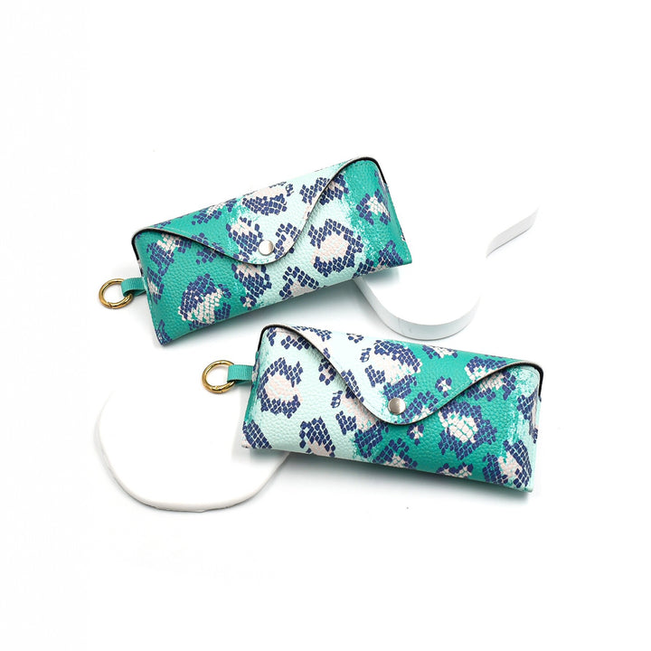 Trendy Animal Print Eyewear Case Bowlift