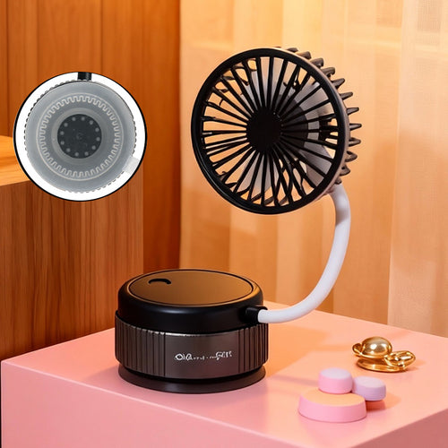 Ladies Portable Table Fan with Flexibility and Innovative Design Bowlift