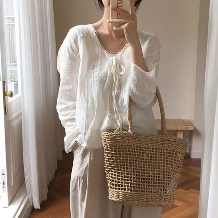 Handcrafted Basket Bag Bowlift