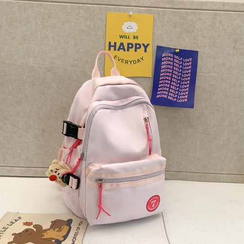 Lightweight Multi-Compartment Casual School Backpack
