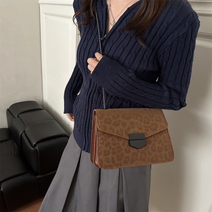 WoChic Animal Print Crossbody Bag Bowlift