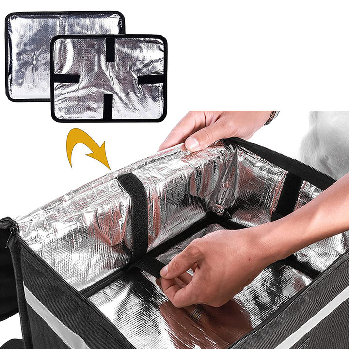 Ladies Insulated Delivery Backpack with Multiple Compartments Bowlift