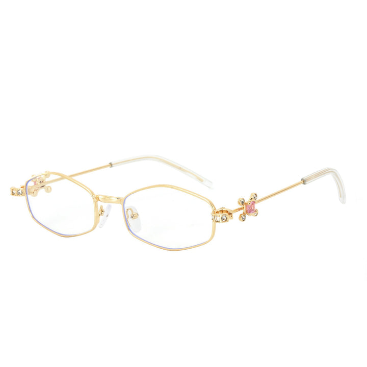 Women's Designer Sunglasses with Elegant Decorative Frame Bowlift