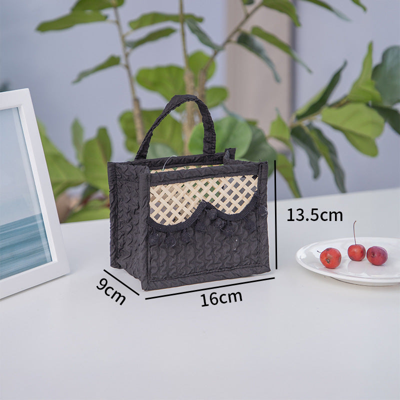 Decorative Handwoven Wall Basket Bowlift