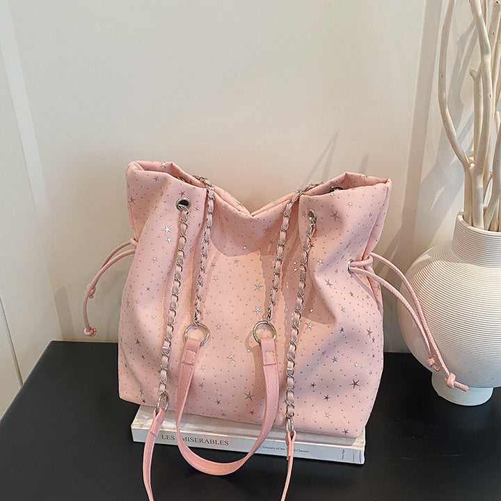 WoStylish Drawstring Shoulder Bag Bowlift