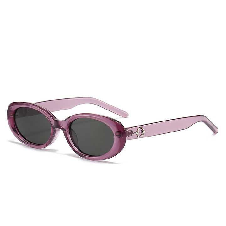 Stylish Sleek Oval Sunglasses Bowlift