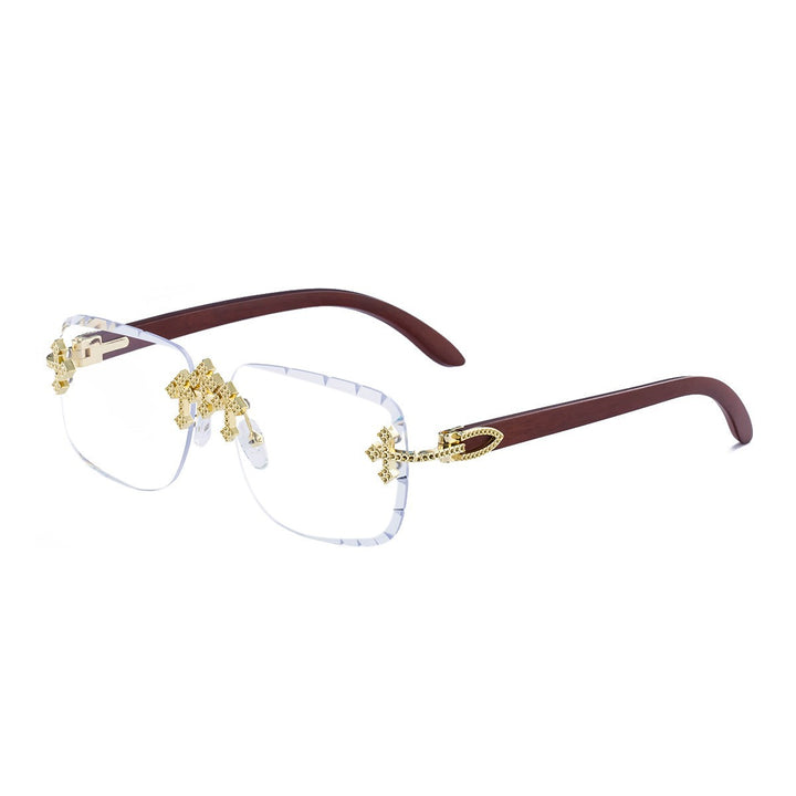 Elegant Decorative Oversized Sunglasses
