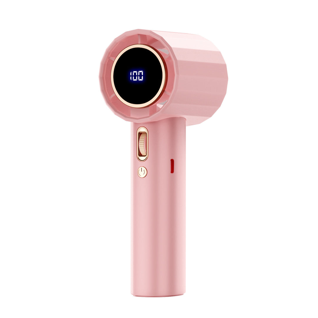 Women's Portable High-Performance Fan with Digital Control Bowlift