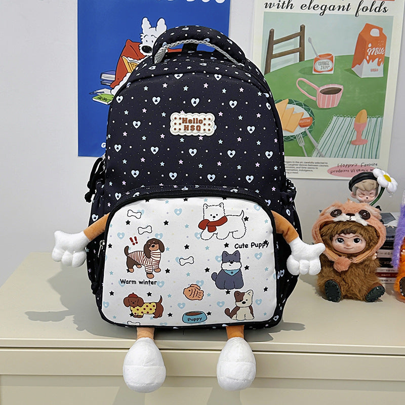 Plush Penguin-Themed Backpack