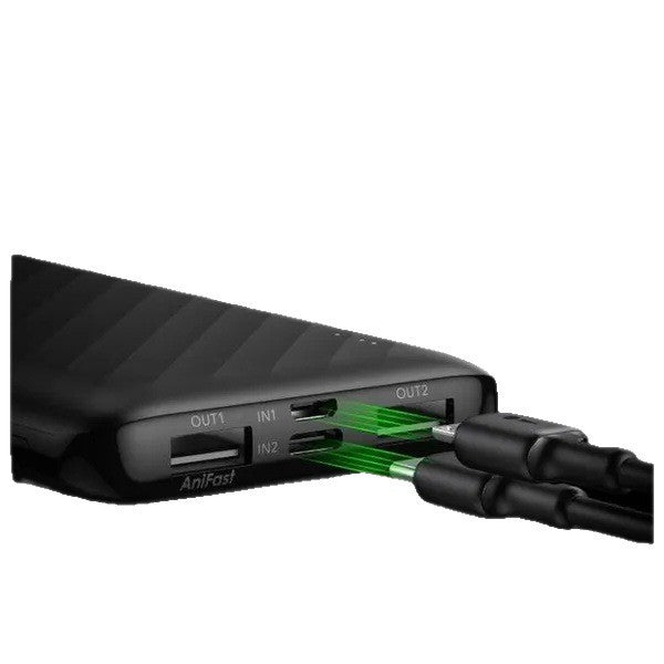 High-capacity portable power bank with dual USB-A and USB-C fast charging Bowlift