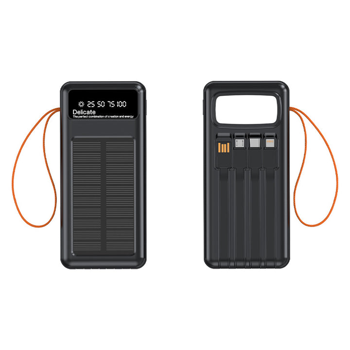 Solar-powered power bank Bowlift