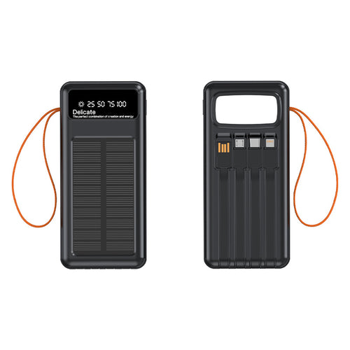Solar-powered power bank Bowlift