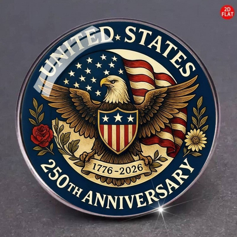 Unisex nan Semiquincentennial commemorative challenge coin medallion Bowlift